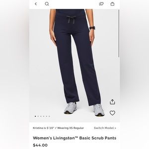 Livingston basic scrub pants